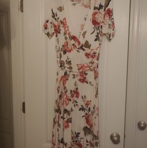 White Floral Sundress